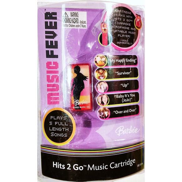 Mattel 2005 Barbie Hits 2 Go Karaoke Music Cartridge -  My Happy Ending - Picture 2 of 3